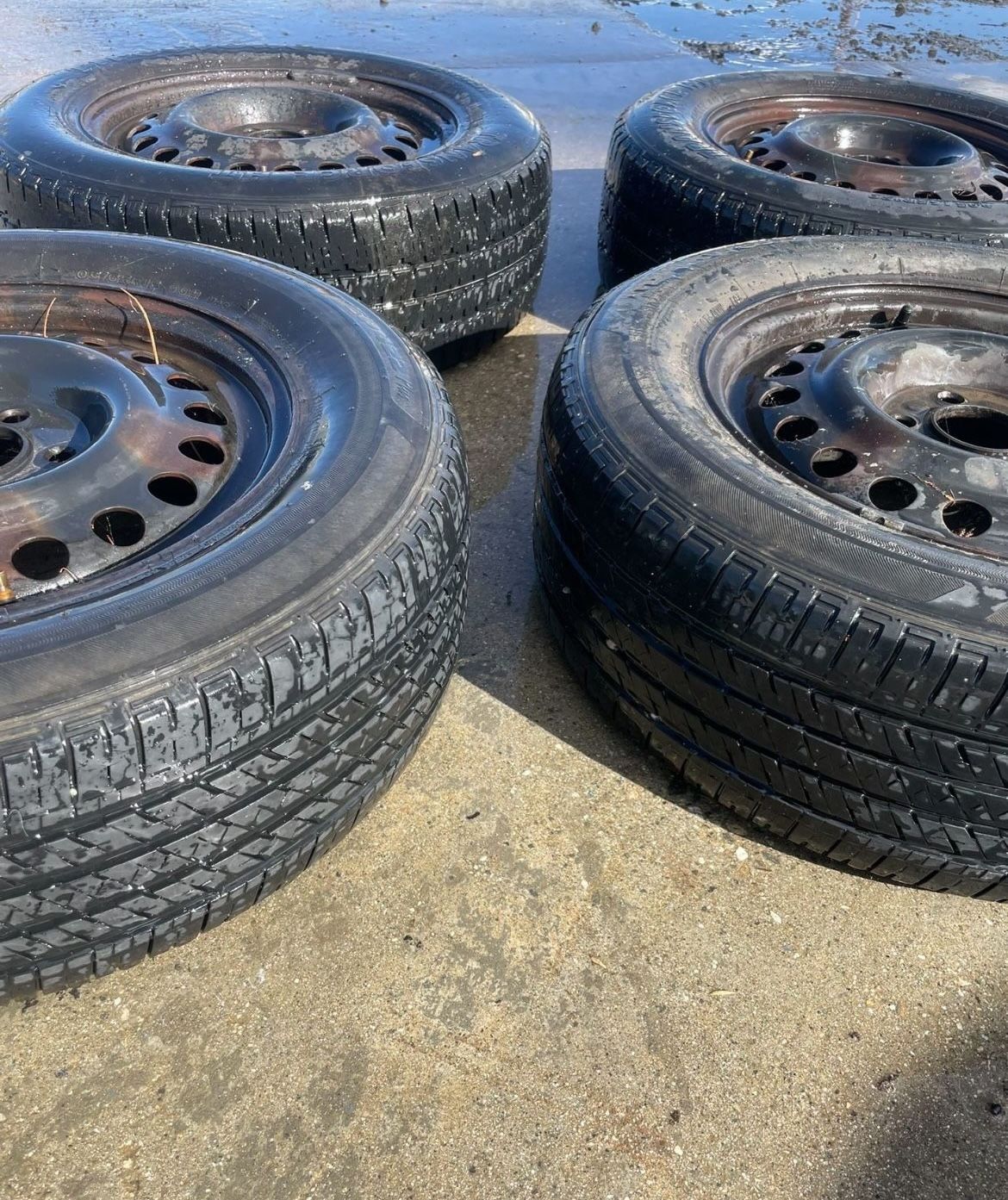 Honda Rims / Rines Con Llantas