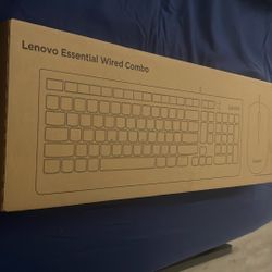 Lenovo Essential Wired Combo Keyboard And Mouse