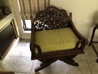 Teakwood Elephant chair