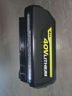 Ryobi 40v 4ah battery