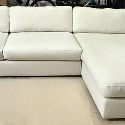 Crate & Barrel Oceanside Sectional Sofa