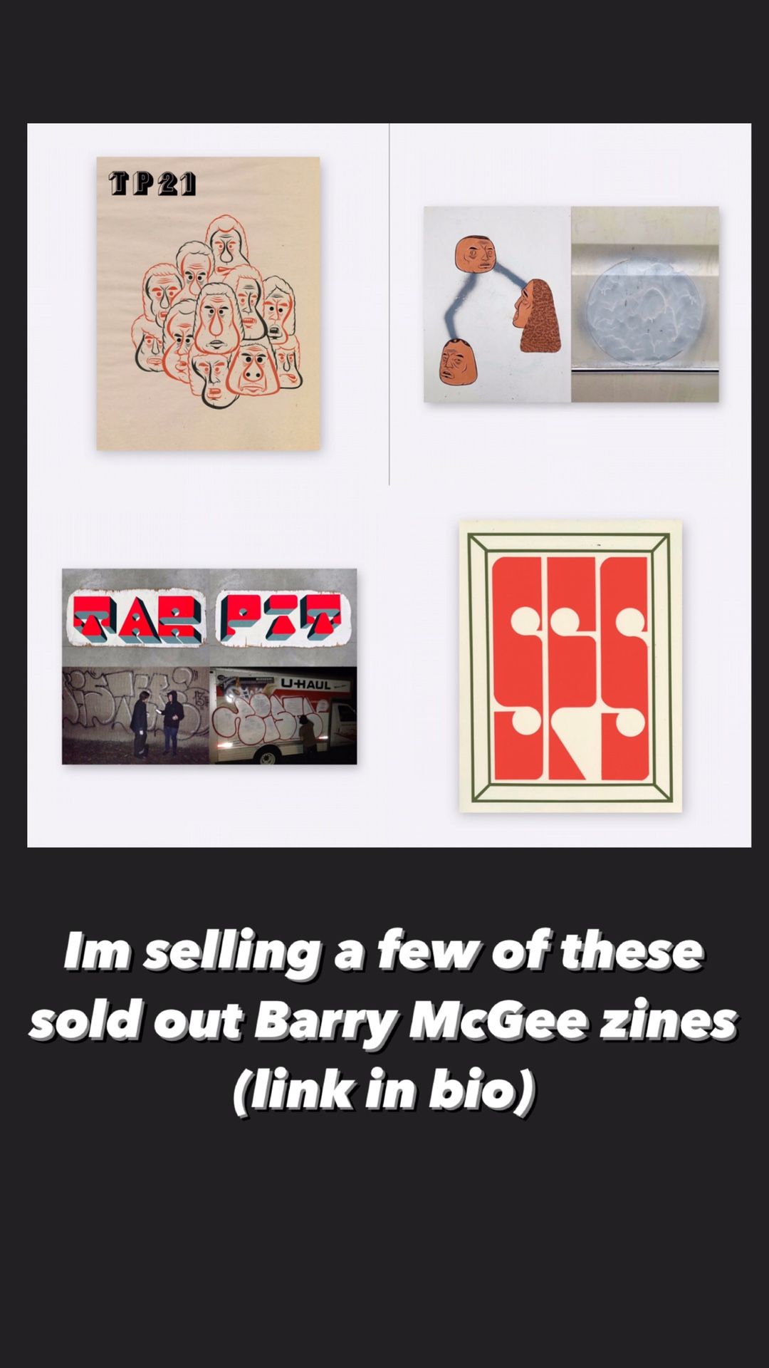 Barry McGee TARPIT Zine Print Edition Of 1000