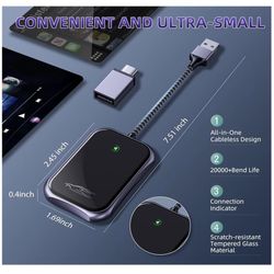Wireless Apple CarPlay Adapter – New