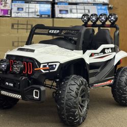 Kids Ride on Jeep With Flashing Lights