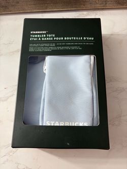 Starbucks tumblr tote