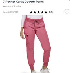 Jogger Style Scrubs /Tops In XS  Or Small Needed