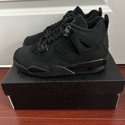 Air Jordan 4 Retro Black Cat GS Size 6Y
