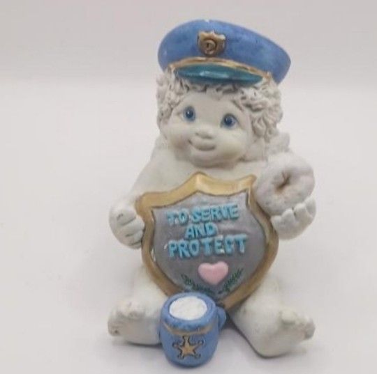 Dreamsicles "To Protect and Serve" Collectible, signed by Kristin 2001