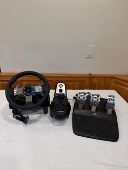 Logitech G27 Force Feedback Racing Wheel, Shifter and Pedals