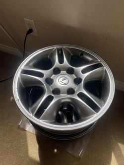 Lexus GX470 Wheels OEM Metallic Grey