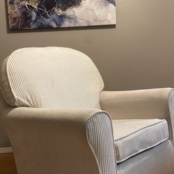 White Nursery Rocking Chair 