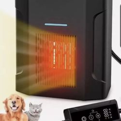 03-Dog House Heater with Thermostat & APP Remote Controlled 300 Watts Safe Adjust