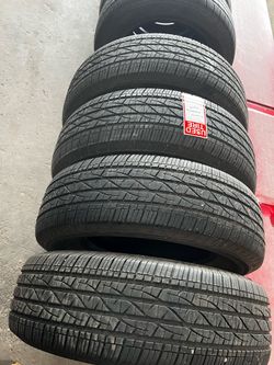 4 USED 24570R17 Firestone LE2 All Season tires and Alignment for $300  installed and balance.  24570R17 245/70/17 245/70/R17 245 70 17 245 70 R 17  AI
