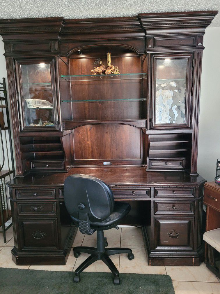 Cherry Wood Desk From EthanAllen was Originally $10,000