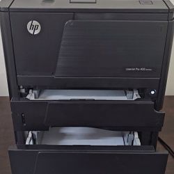 HP LaserJet Pro 400. with a  500-Sheet Feeder/Tray. Please read the description 