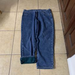 L.L Bean Fleece Lined Jeans