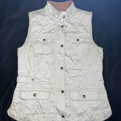 Banana Republic Ivory Vest 