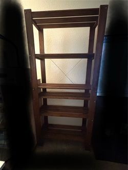 IKEA HEJNE Wooden Shelving Unit