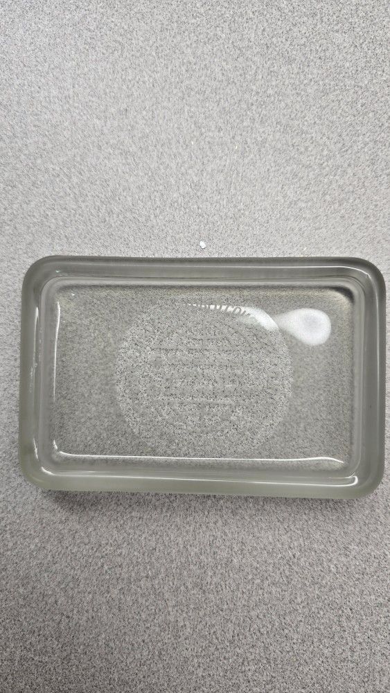 1987 ASTA Glass Paperweight Continental Eastern Airlines System One