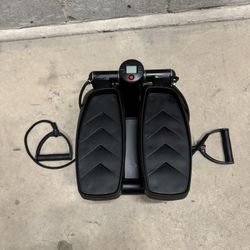 Steppers for Exercise, Stair Stepper with Resistance Bands, Mini Stepper