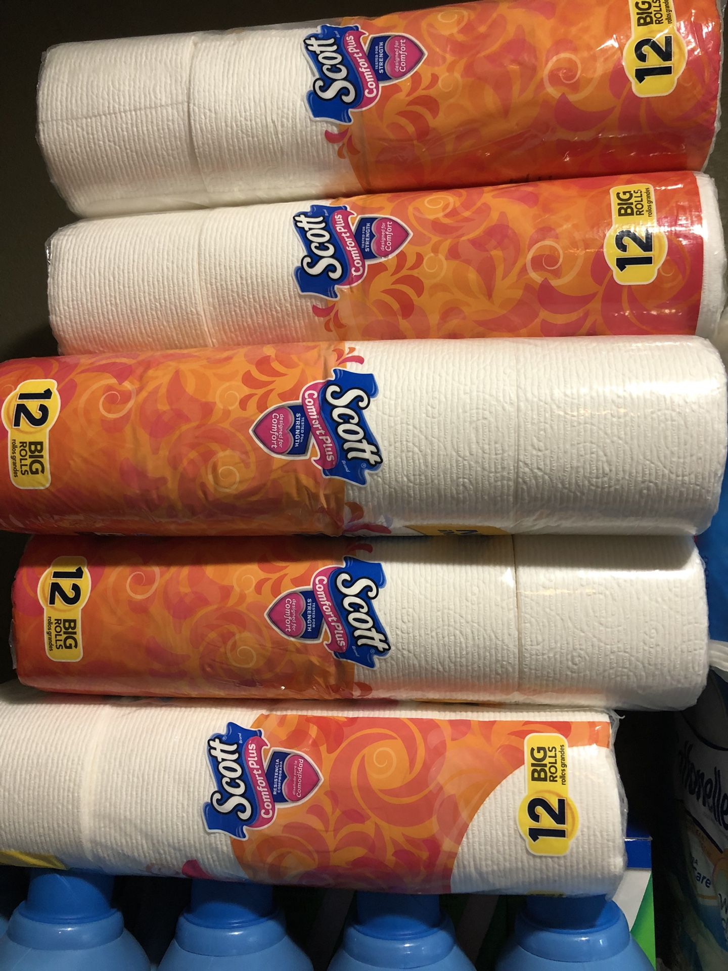 Scott Comfort Plus Toilet Paper 12 roll