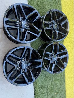 18inch Silverado Trailboss Rims