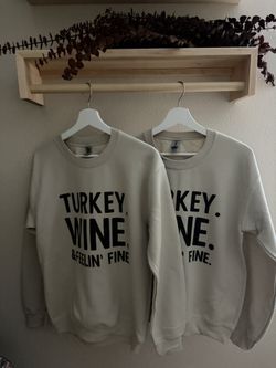 Turkey, Wine, & Feelin’ Fine Holiday Sweater