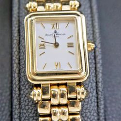 Baumer & Mercier Gold Watch 18k 750