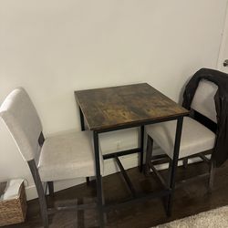 Table and chairs