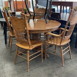 4 Chair Dining Set Table And Chairs 