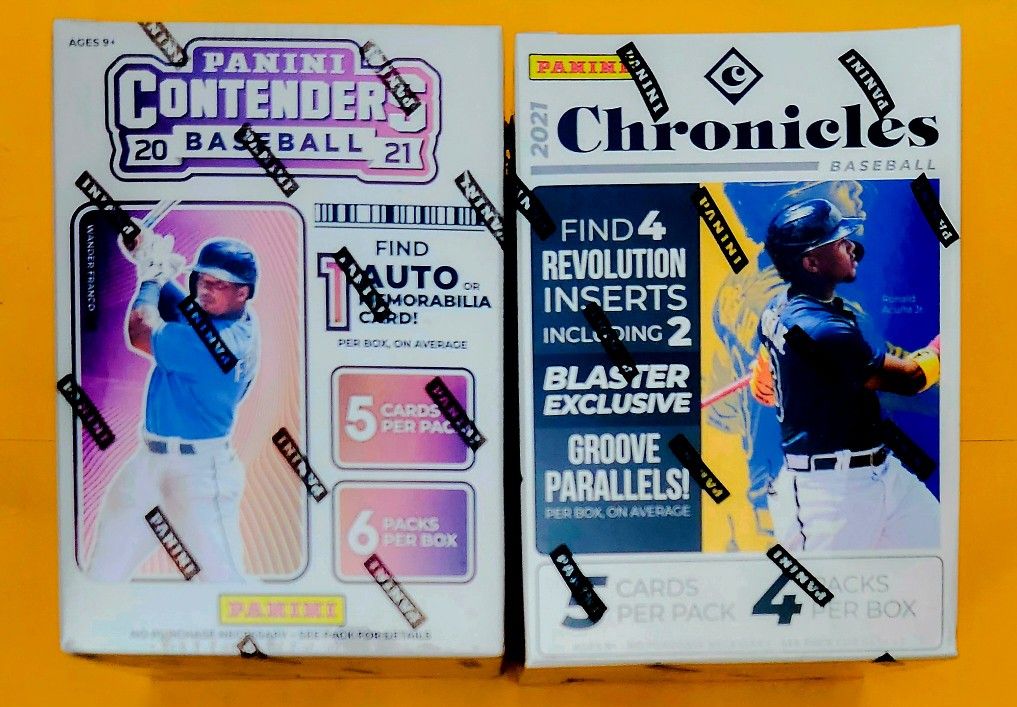 Two 2021 Panini Baseball Blasters
