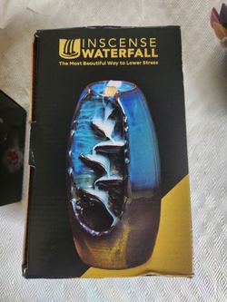 MistFlow – Waterfall Incense Holder Round Design