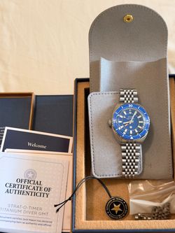 Jack Mason Strat-o-timer titanium watch