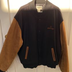Wool/ Leather Jacket 2XL