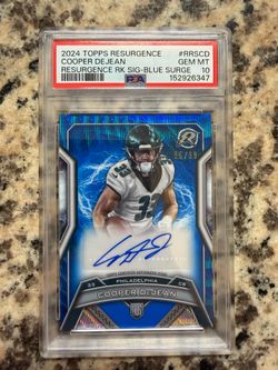 PSA 10 Topps Resurgence Cooper Dejean RC /99