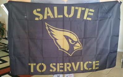 Salute To Service cards Flag