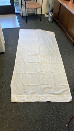 36 x 84 Off White Rod Pocket Sheer Panels (4)