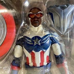 New Sealed Marvel’s Studios The Falcon Winter Soldier Captain America Action Figure