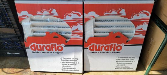 Lot Of 2 Duraflo 3" Removeable Trim Ring.