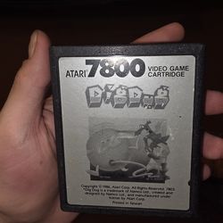 Dig Dug - Authentic 1986 Atari 7800 Video Game 
Cartridge Only - Tested
