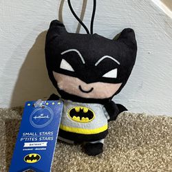 DC Comics Batman Hallmark Small Stars Plush Ornament New with Tags