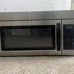 Stainless Steele Over The Range Microwave 