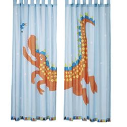 Dragon Curtain Panels (IKEA, 47”W x 69”L)