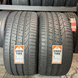 (2) 285/35/20 Pirelli 