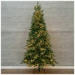 Queensbury Fir 7.5 Ft, 2510 Multi Colored & 8 Other Combinations - Only Used 1 Time - Like New Pd $280 On Sale