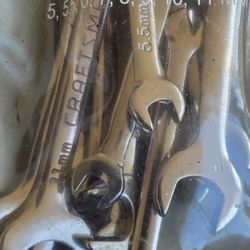 Midget Comb Kit Wrenches   Craftsman 