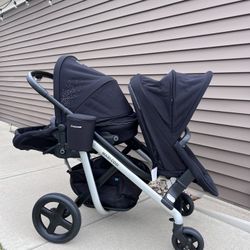 Maxi Cosi Lila Doble Stroller + Car seat 