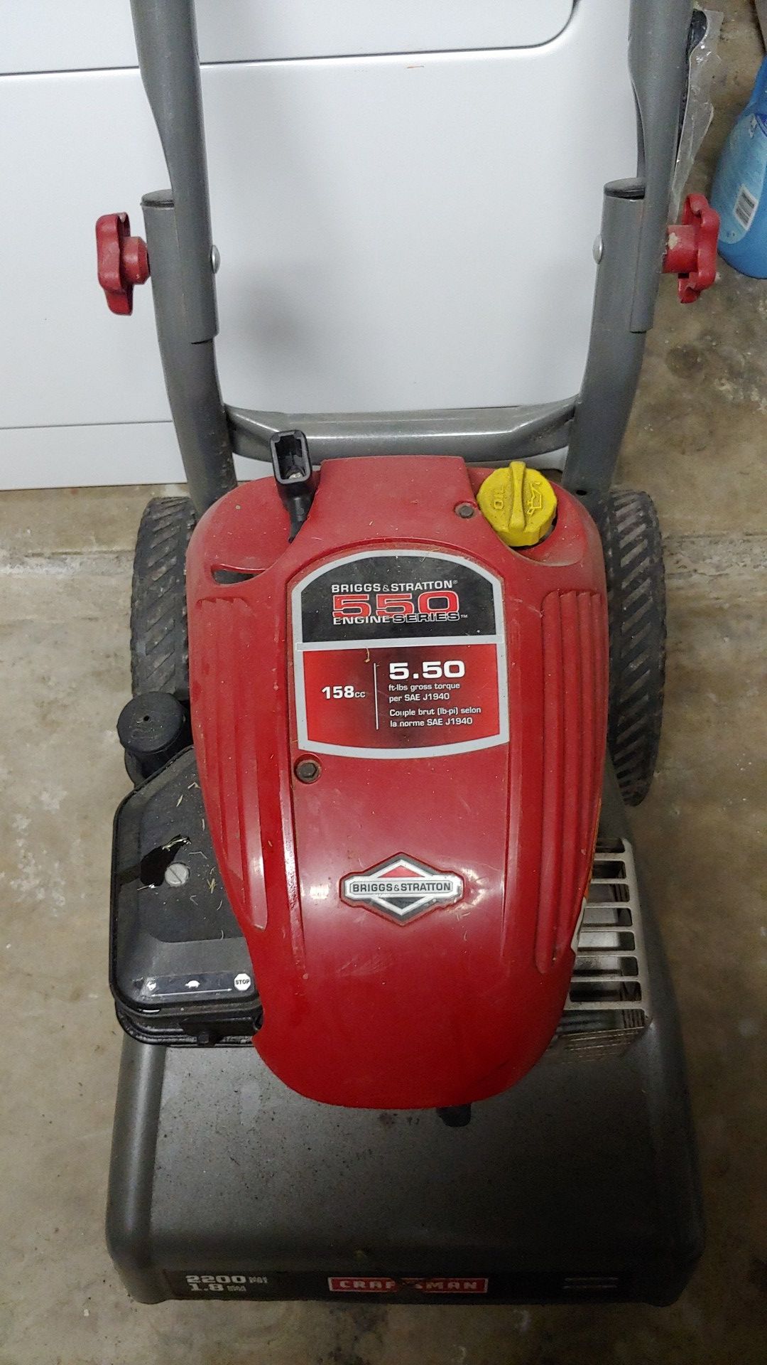 Craftsman 5.5 hp 2200 psi pressure washer for Sale in Austin, TX OfferUp