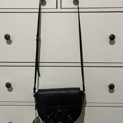Burberry Black Leather Crossbody