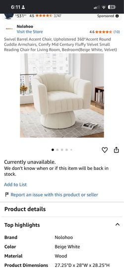 New modern chair